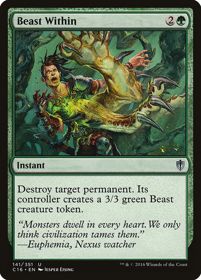 Beast Within [Commander 2016] - Magic: The Gathering - Card Brawlers | Quebec | Canada |