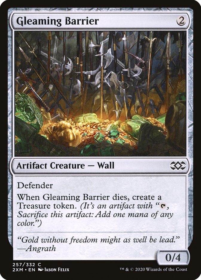 Gleaming Barrier [Double Masters] - Magic: The Gathering - Card Brawlers | Quebec | Canada |