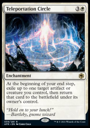 Teleportation Circle (Promo Pack) [Dungeons & Dragons: Adventures in the Forgotten Realms Promos] - Magic: The Gathering - Card Brawlers | Quebec | Canada |