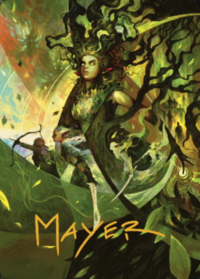 Titania's Command Art Card (Gold-Stamped Signature) [The Brothers' War Art Series] - Magic: The Gathering - Card Brawlers | Quebec | Canada |