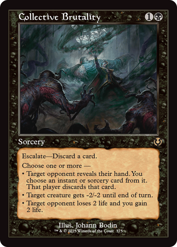 Collective Brutality (Retro Frame) [Innistrad Remastered] - Magic: The Gathering - Card Brawlers | Quebec | Canada |