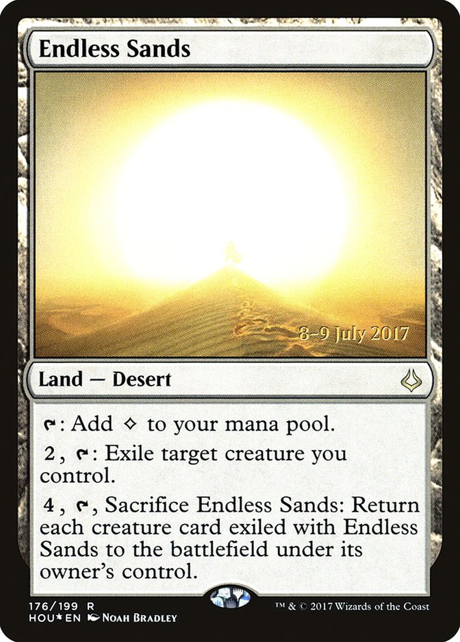Endless Sands [Hour of Devastation Prerelease Promos] - Magic: The Gathering - Card Brawlers | Quebec | Canada |