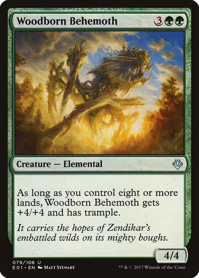 Woodborn Behemoth [Archenemy: Nicol Bolas] - Magic: The Gathering - Card Brawlers | Quebec | Canada |