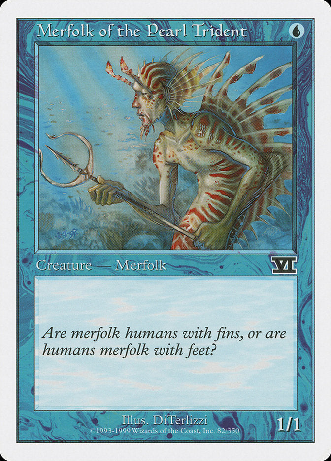 Merfolk of the Pearl Trident [Classic Sixth Edition] - Magic: The Gathering - Card Brawlers | Quebec | Canada |