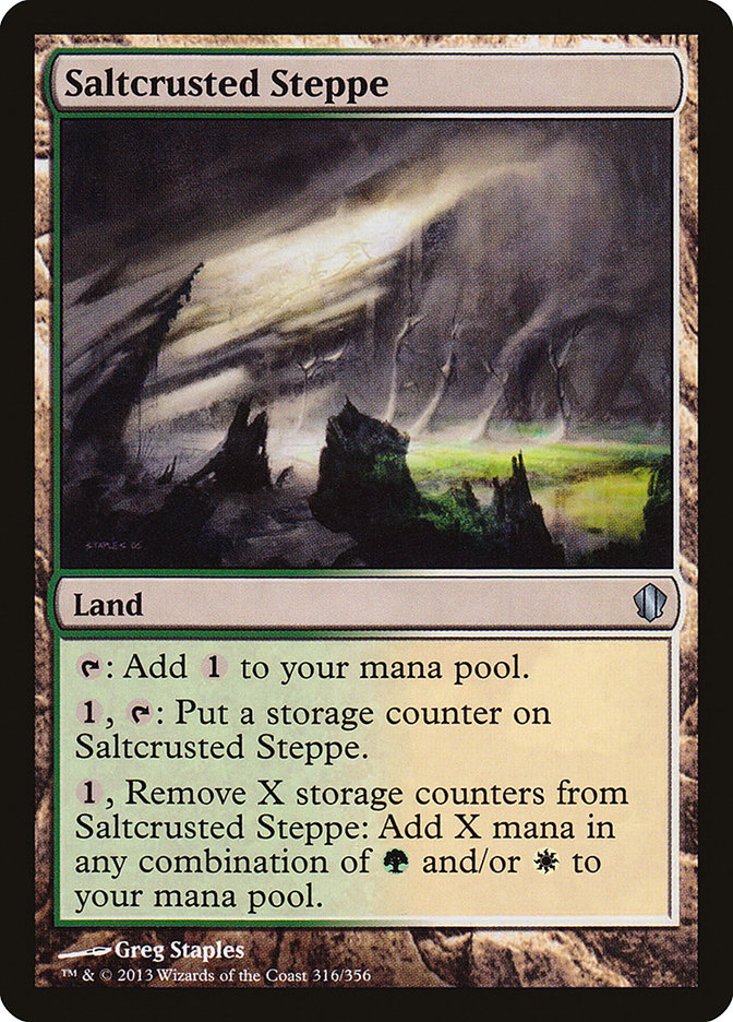 Saltcrusted Steppe [Commander 2013] - Magic: The Gathering - Card Brawlers | Quebec | Canada |