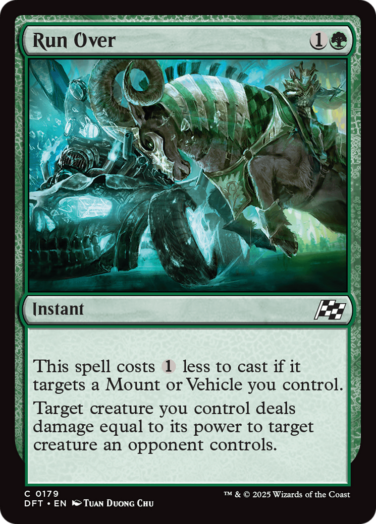 Run Over [Aetherdrift] - Magic: The Gathering - Card Brawlers | Quebec | Canada |