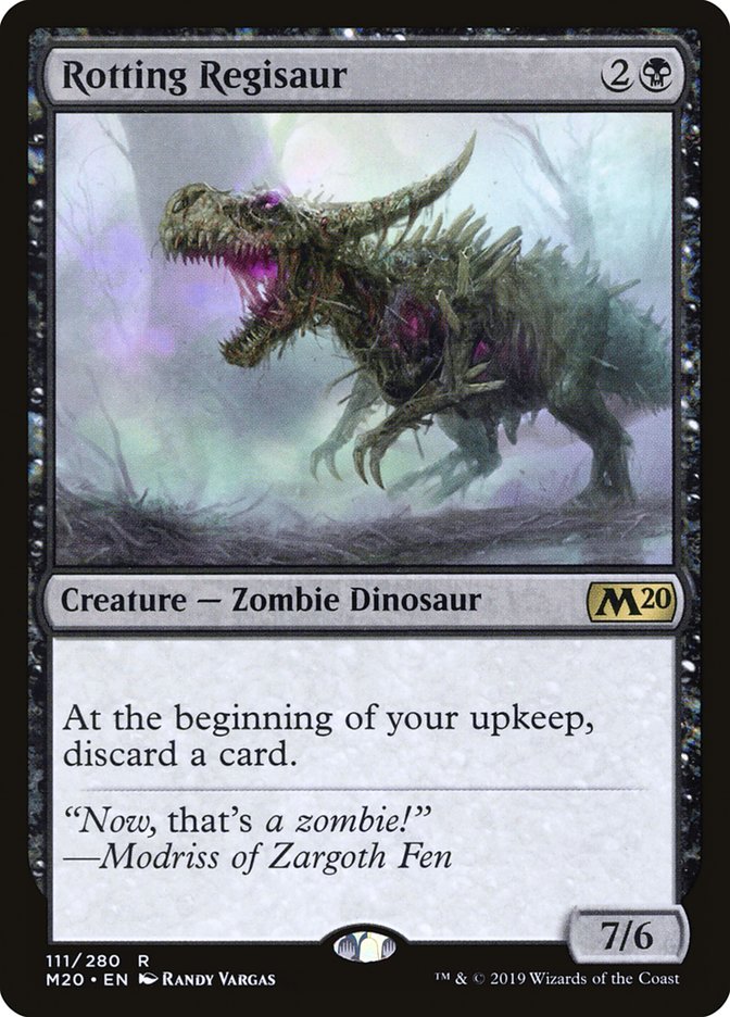 Rotting Regisaur [Core Set 2020] - Magic: The Gathering - Card Brawlers | Quebec | Canada |