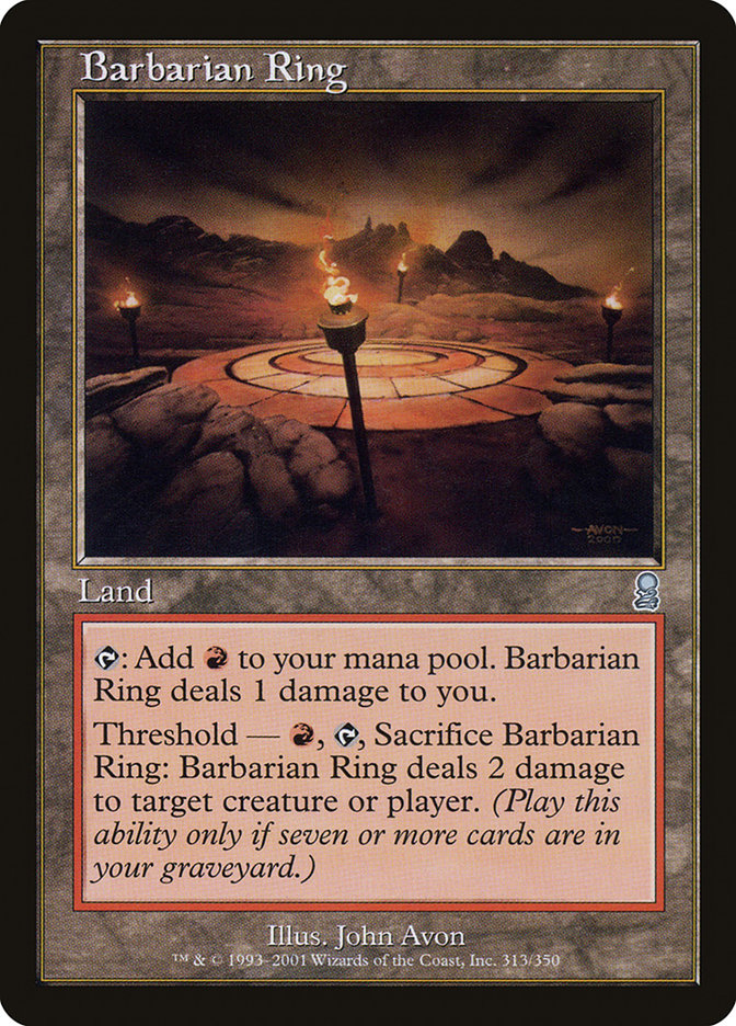 Barbarian Ring [Odyssey] - Magic: The Gathering - Card Brawlers | Quebec | Canada |