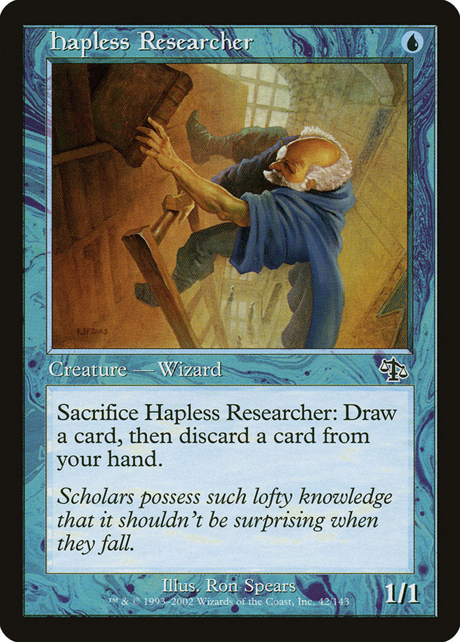 Hapless Researcher [Judgment] - Magic: The Gathering - Card Brawlers | Quebec | Canada |