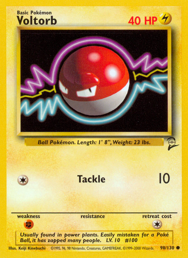 Voltorb (98/130) [Base Set 2] - Pokémon - Card Brawlers | Quebec | Canada |