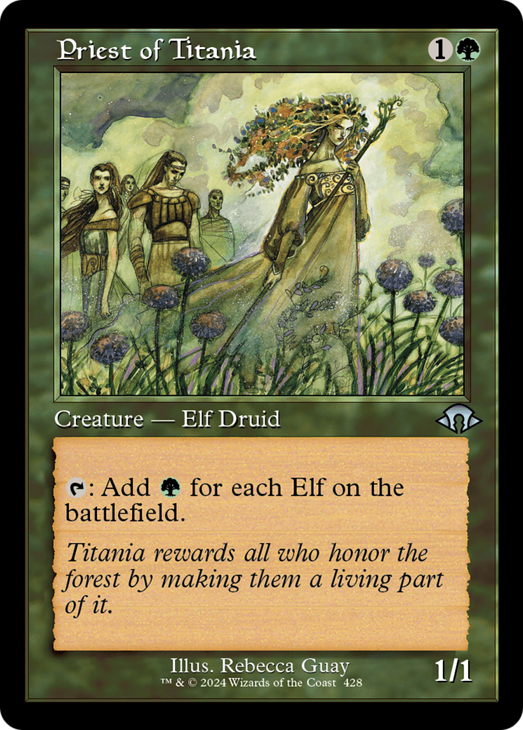 Priest of Titania (Retro) [Modern Horizons 3] - Magic: The Gathering - Card Brawlers | Quebec | Canada |