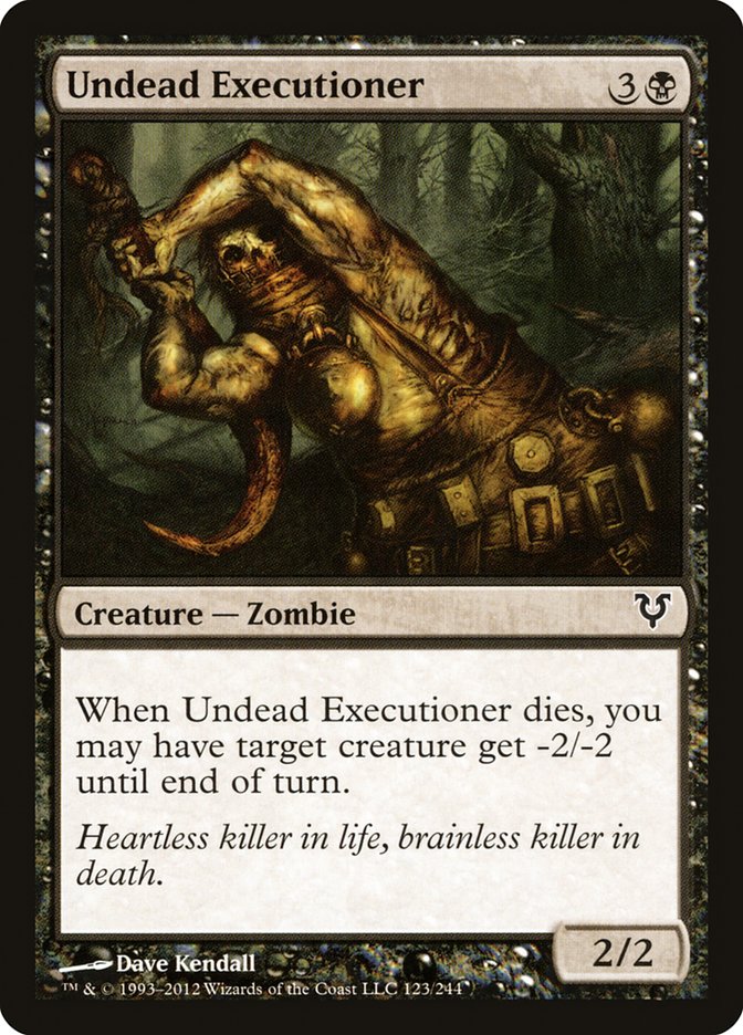 Undead Executioner [Avacyn Restored] - Magic: The Gathering - Card Brawlers | Quebec | Canada |