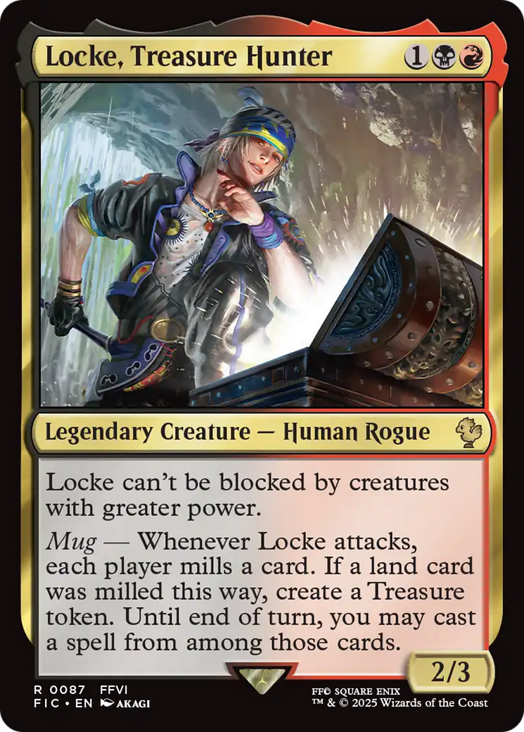 Locke, Treasure Hunter [FINAL FANTASY Commander] - Magic: The Gathering - Card Brawlers | Quebec | Canada |