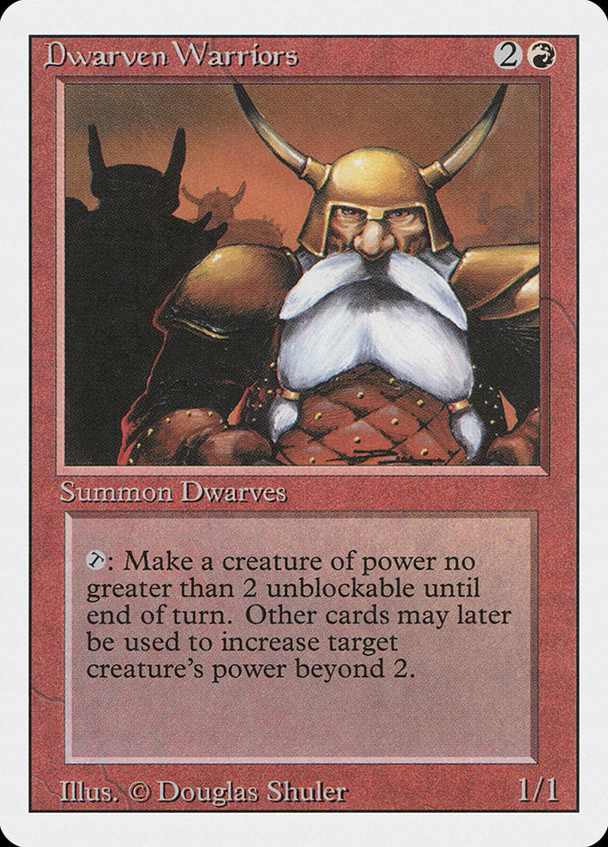 Dwarven Warriors [Revised Edition] - Magic: The Gathering - Card Brawlers | Quebec | Canada |