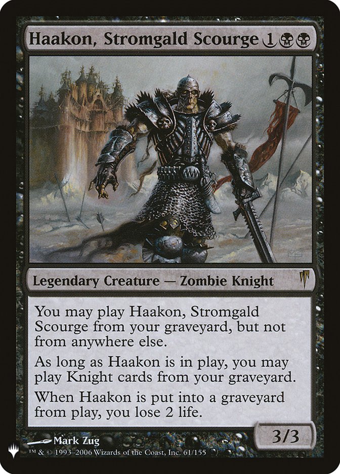 Haakon, Stromgald Scourge [Mystery Booster] - Magic: The Gathering - Card Brawlers | Quebec | Canada |