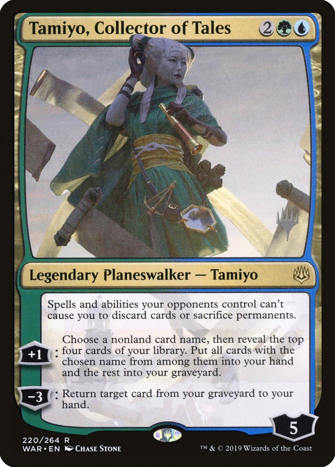Tamiyo, Collector of Tales (Promo Pack) [War of the Spark Promos] - Magic: The Gathering - Card Brawlers | Quebec | Canada |