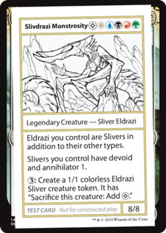 Slivdrazi Monstrosity (2021 Edition) [Mystery Booster Playtest Cards] - Magic: The Gathering - Card Brawlers | Quebec | Canada |