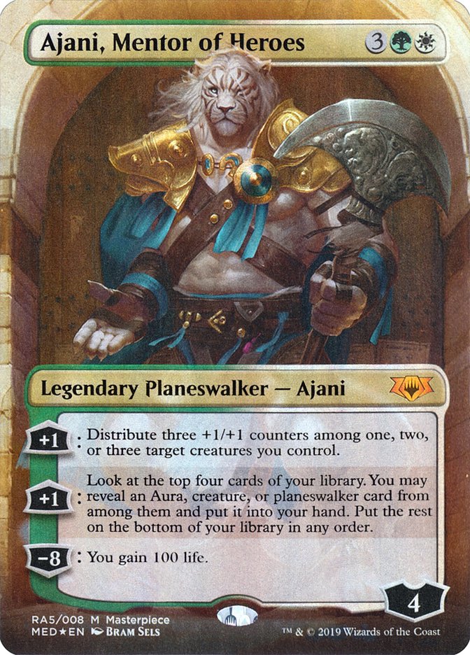 Ajani, Mentor of Heroes [Mythic Edition] - Magic: The Gathering - Card Brawlers | Quebec | Canada |