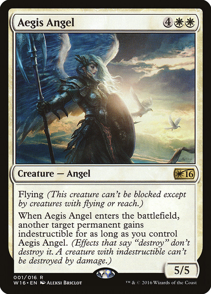 Aegis Angel [Welcome Deck 2016] - Magic: The Gathering - Card Brawlers | Quebec | Canada |