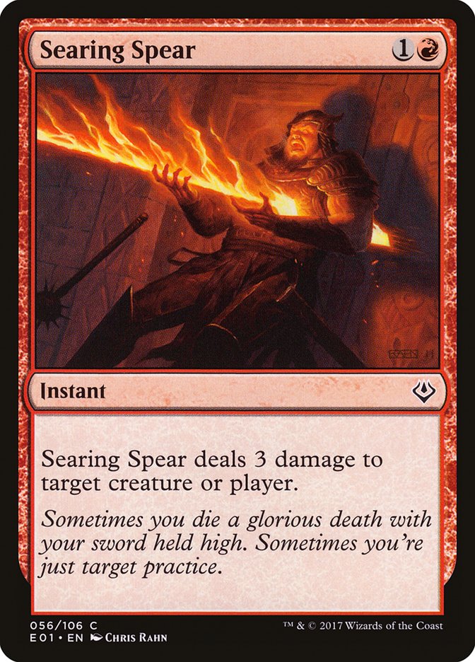 Searing Spear [Archenemy: Nicol Bolas] - Magic: The Gathering - Card Brawlers | Quebec | Canada |