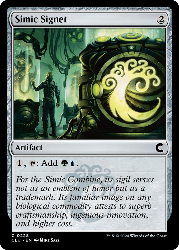 Simic Signet [Ravnica: Clue Edition] - Magic: The Gathering - Card Brawlers | Quebec | Canada |