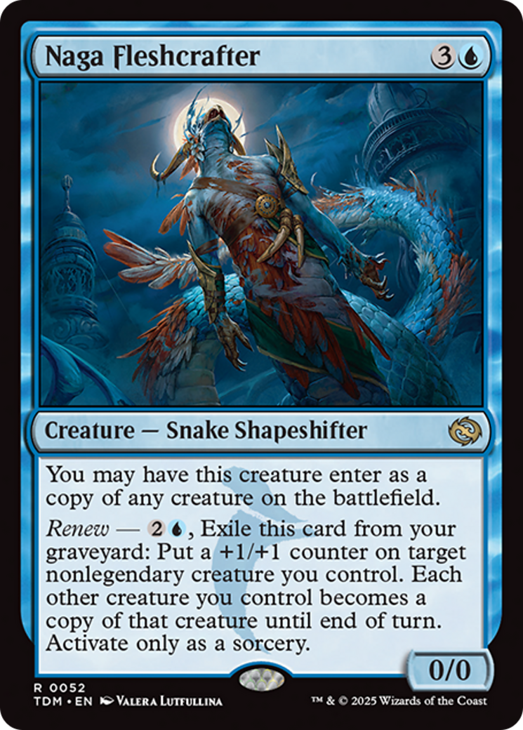 Naga Fleshcrafter [Tarkir: Dragonstorm] - Magic: The Gathering - Card Brawlers | Quebec | Canada |