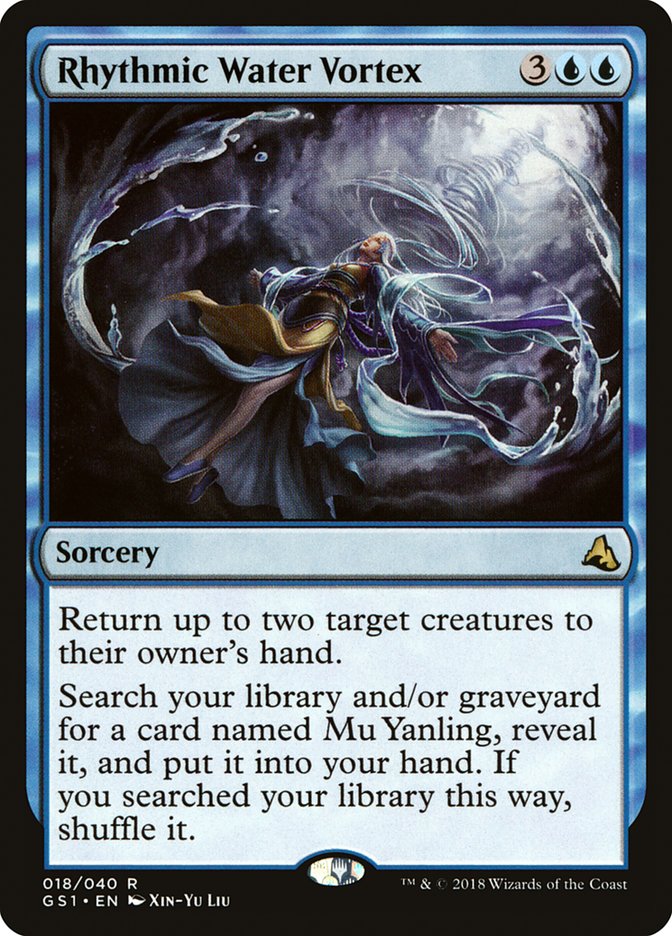 Rhythmic Water Vortex [Global Series Jiang Yanggu & Mu Yanling] - Magic: The Gathering - Card Brawlers | Quebec | Canada |