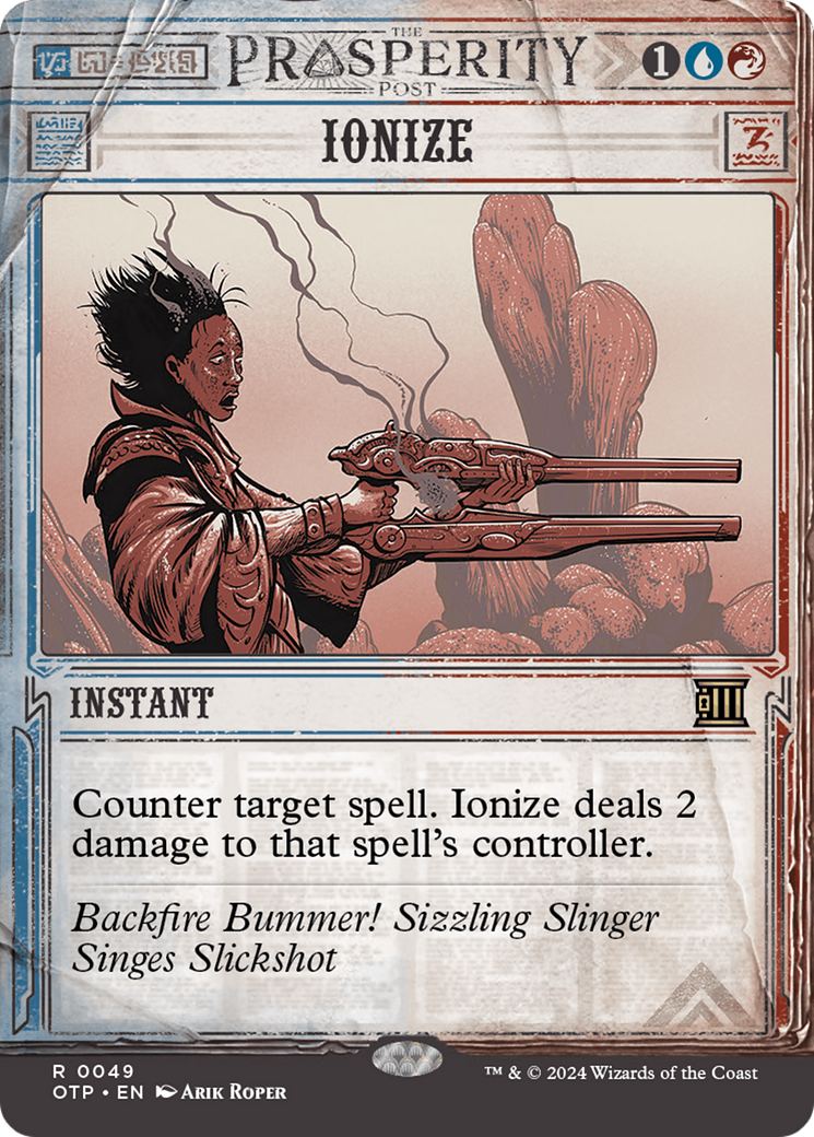 Ionize [Outlaws of Thunder Junction: Breaking News] - Magic: The Gathering - Card Brawlers | Quebec | Canada |