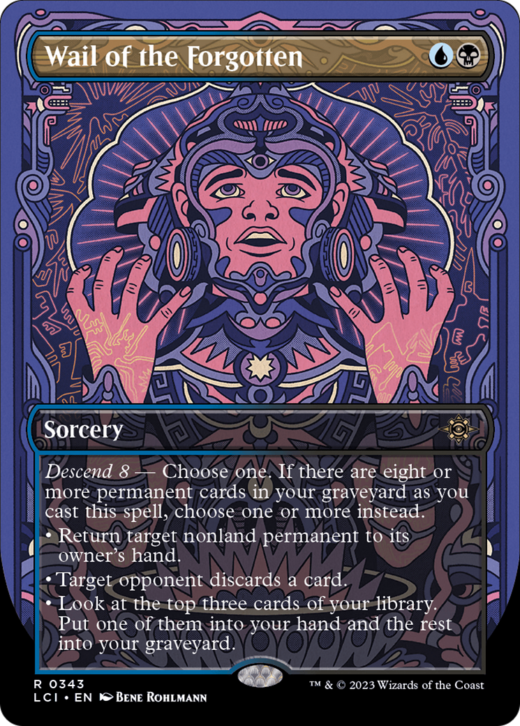 Wail of the Forgotten (Borderless) [The Lost Caverns of Ixalan] - Magic: The Gathering - Card Brawlers | Quebec | Canada |
