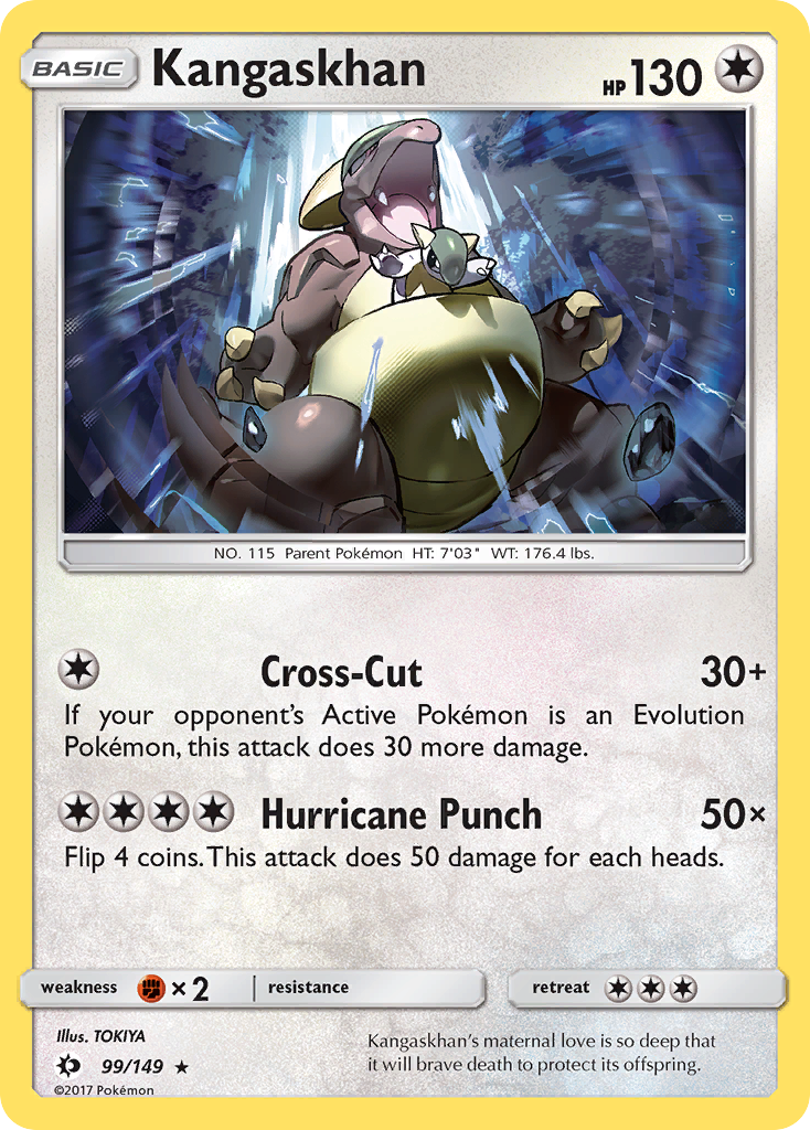 Kangaskhan (99/149) [Sun & Moon: Base Set] - Pokémon - Card Brawlers | Quebec | Canada |