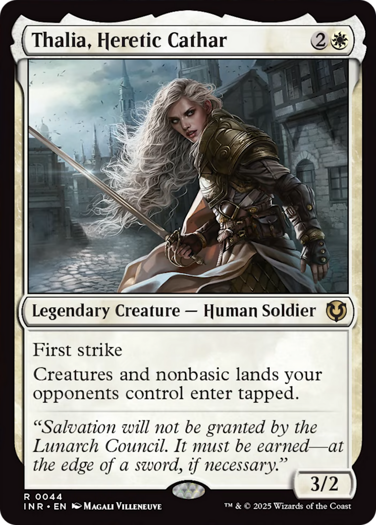 Thalia, Heretic Cathar [Innistrad Remastered] - Magic: The Gathering - Card Brawlers | Quebec | Canada |