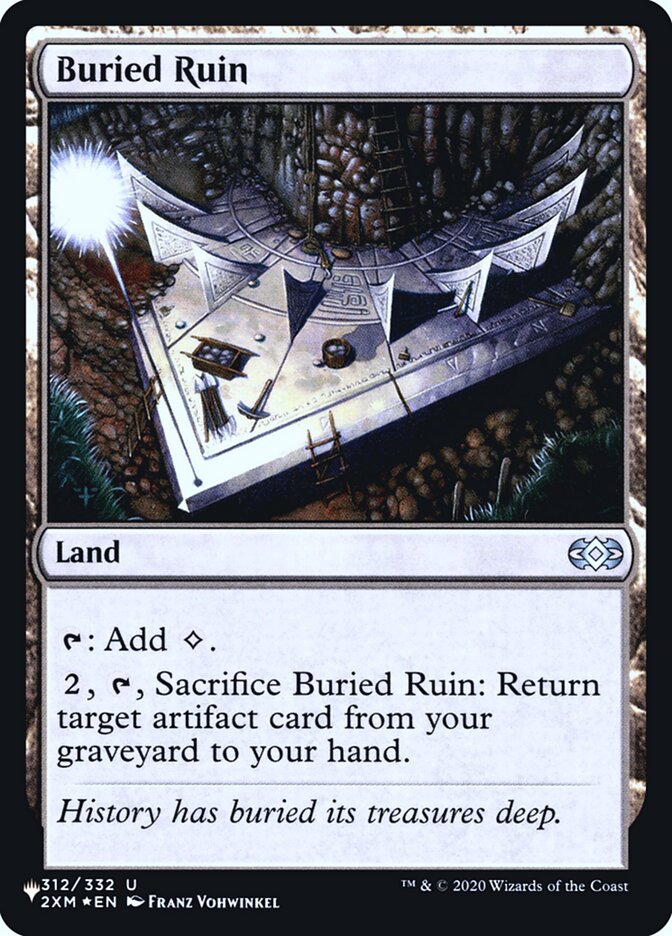 Buried Ruin [Secret Lair: Heads I Win, Tails You Lose] - Magic: The Gathering - Card Brawlers | Quebec | Canada |