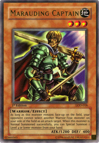 Marauding Captain [LOD-018] Ultra Rare - Yu-Gi-Oh! - Card Brawlers | Quebec | Canada |