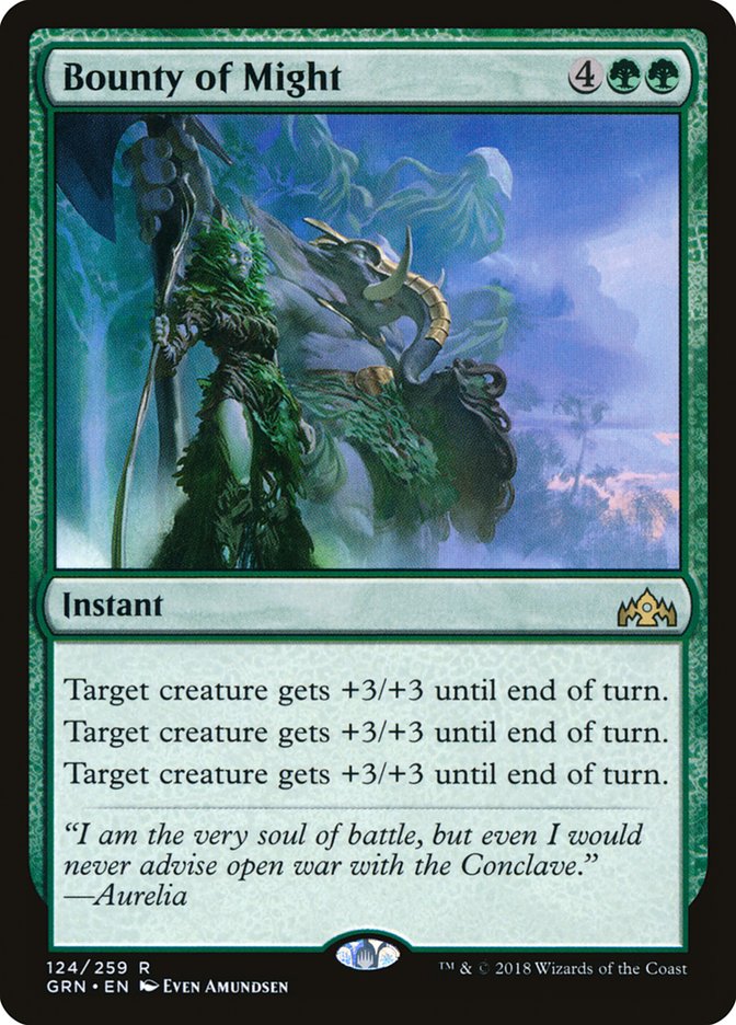 Bounty of Might [Guilds of Ravnica] - Magic: The Gathering - Card Brawlers | Quebec | Canada |