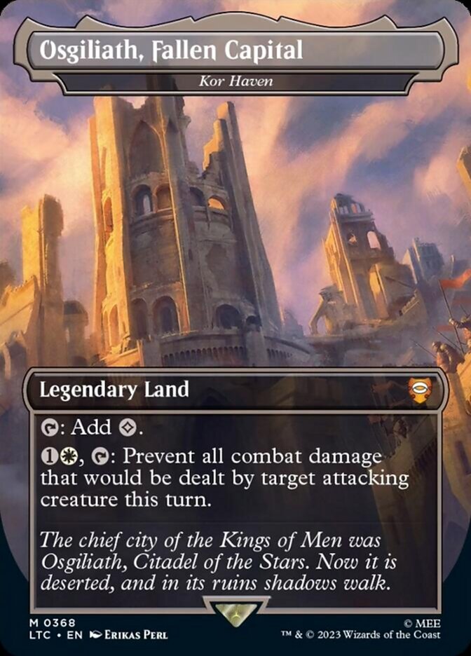 Osgiliath, Fallen Capital - Kor Haven [The Lord of the Rings: Tales of Middle-Earth Commander] - Magic: The Gathering - Card Brawlers | Quebec | Canada |