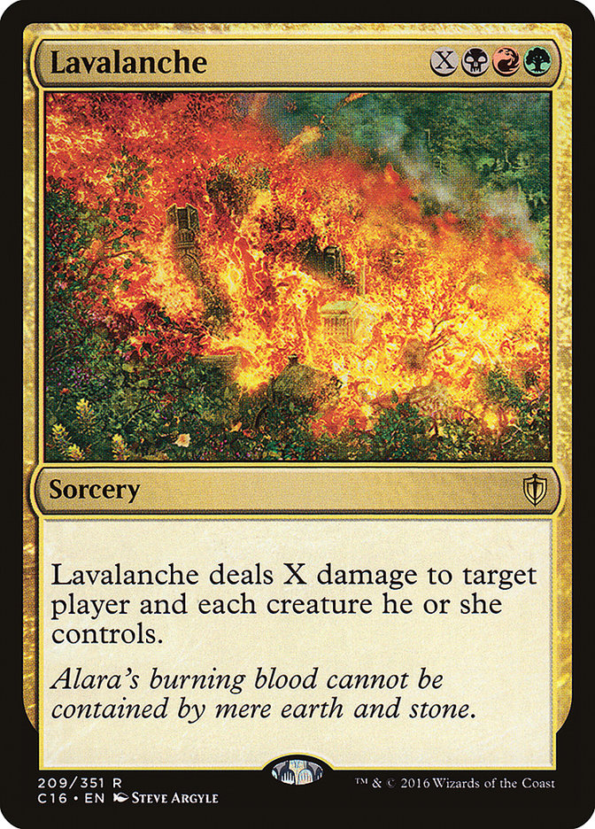 Lavalanche [Commander 2016] - Magic: The Gathering - Card Brawlers | Quebec | Canada |