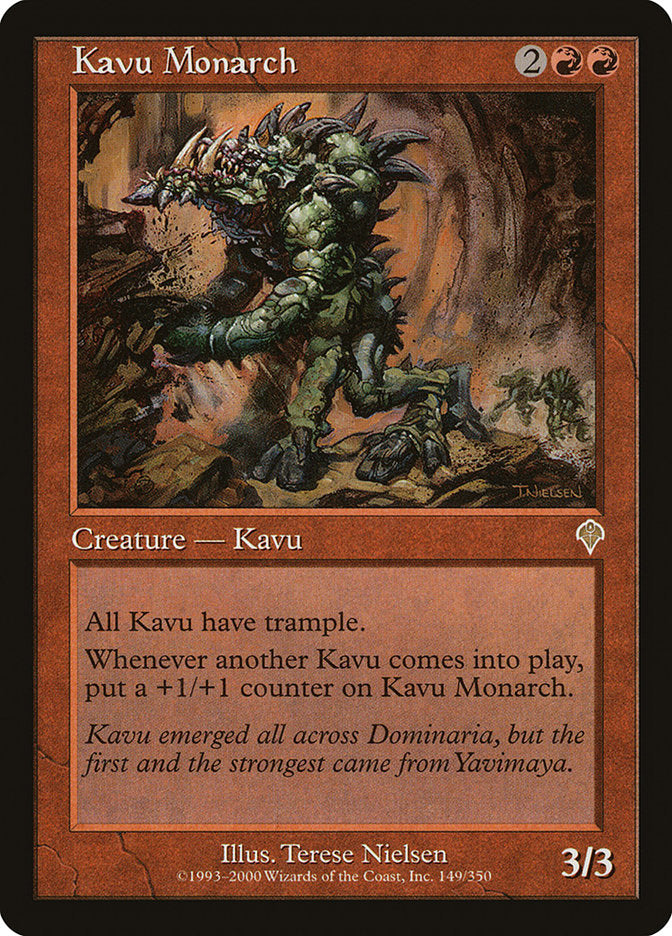 Kavu Monarch [Invasion] - Magic: The Gathering - Card Brawlers | Quebec | Canada |