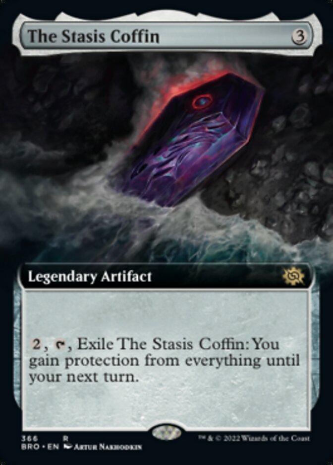 The Stasis Coffin (Extended Art) [The Brothers' War] - Magic: The Gathering - Card Brawlers | Quebec | Canada |