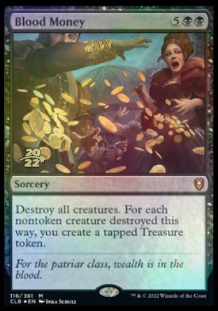 Blood Money [Commander Legends: Battle for Baldur's Gate Prerelease Promos] - Magic: The Gathering - Card Brawlers | Quebec | Canada |