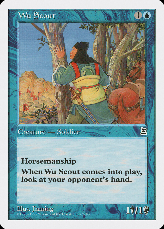Wu Scout [Portal Three Kingdoms] - Magic: The Gathering - Card Brawlers | Quebec | Canada |