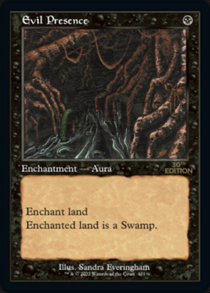 Evil Presence (Retro) [30th Anniversary Edition] - Magic: The Gathering - Card Brawlers | Quebec | Canada |