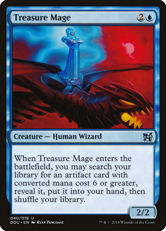 Treasure Mage [Duel Decks: Elves vs. Inventors] - Magic: The Gathering - Card Brawlers | Quebec | Canada |