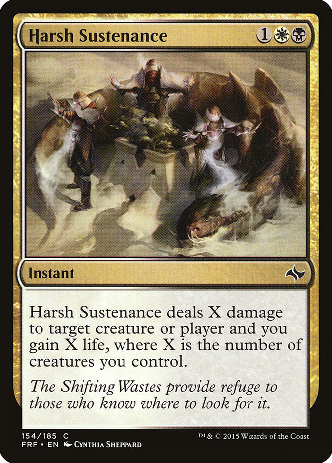 Harsh Sustenance [Fate Reforged] - Magic: The Gathering - Card Brawlers | Quebec | Canada |