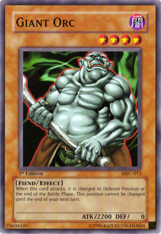 Giant Orc [MFC-012] Common - Yu-Gi-Oh! - Card Brawlers | Quebec | Canada |