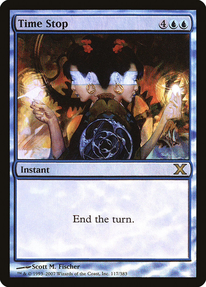 Time Stop (Premium Foil) [Tenth Edition] - Magic: The Gathering - Card Brawlers | Quebec | Canada |