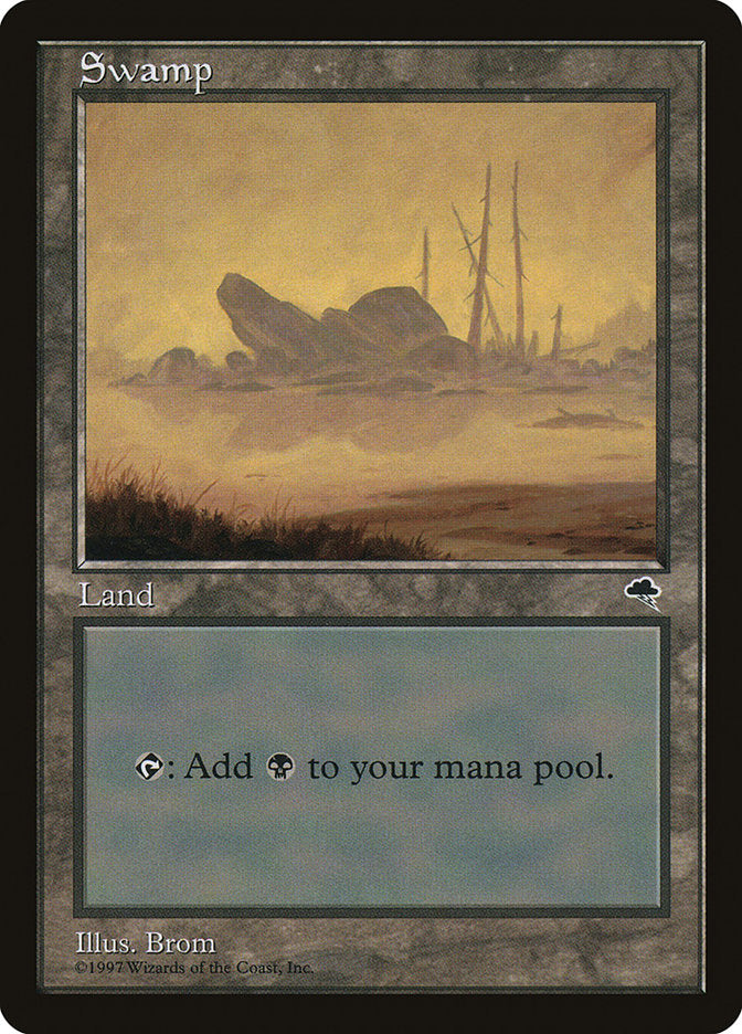 Swamp (Large Jutting Stone) [Tempest] - Magic: The Gathering - Card Brawlers | Quebec | Canada |