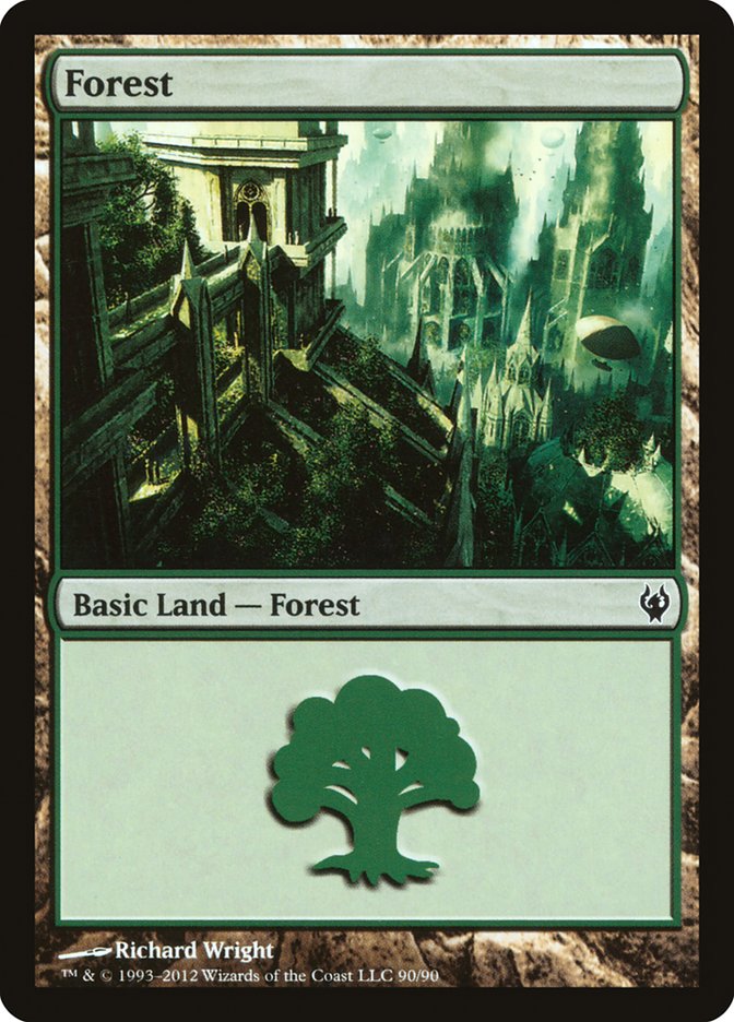 Forest (90) [Duel Decks: Izzet vs. Golgari] - Magic: The Gathering - Card Brawlers | Quebec | Canada |