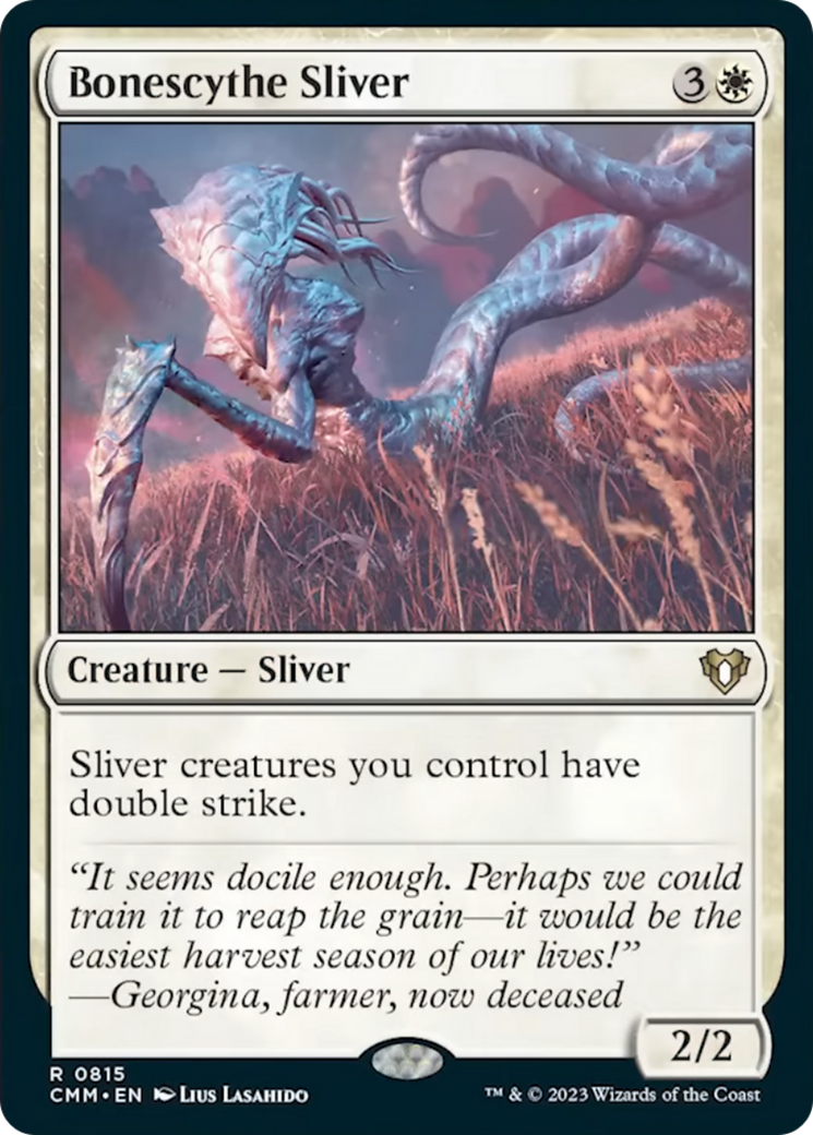 Bonescythe Sliver [Commander Masters] - Magic: The Gathering - Card Brawlers | Quebec | Canada |
