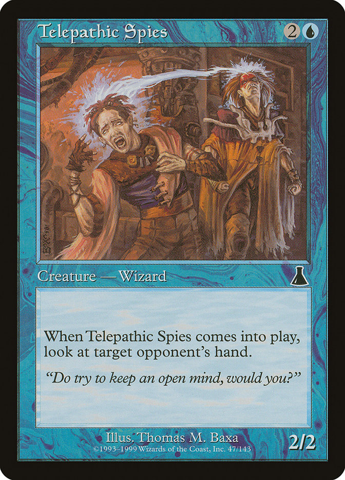 Telepathic Spies [Urza's Destiny] - Magic: The Gathering - Card Brawlers | Quebec | Canada |