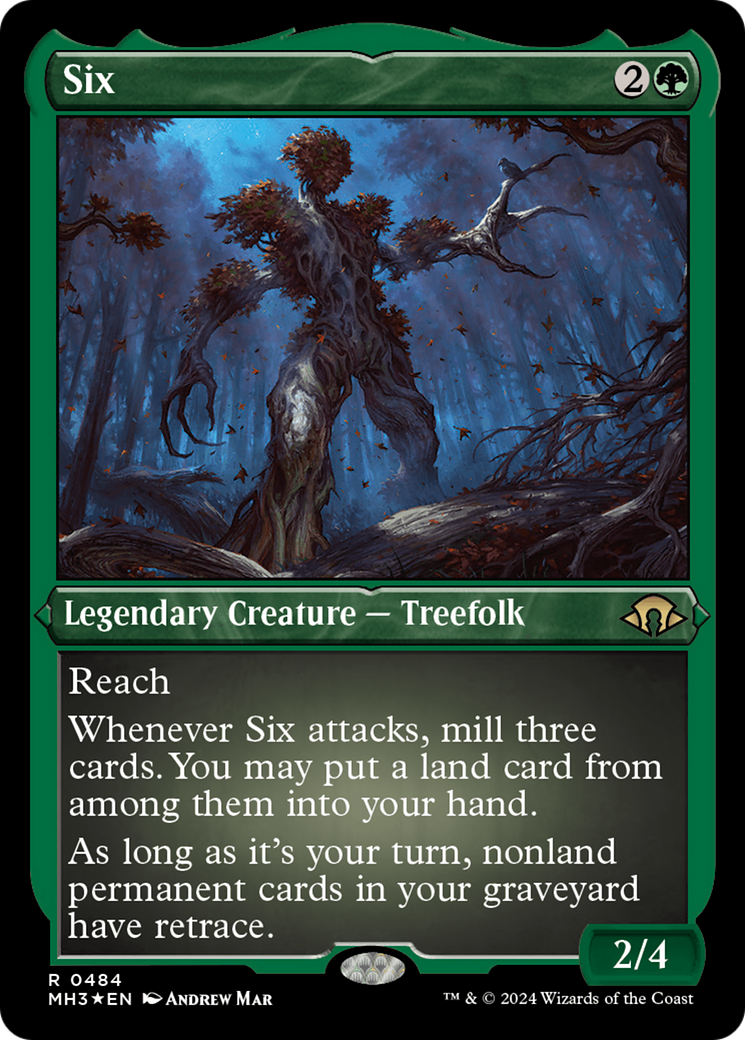 Six (Foil Etched) [Modern Horizons 3] - Magic: The Gathering - Card Brawlers | Quebec | Canada |